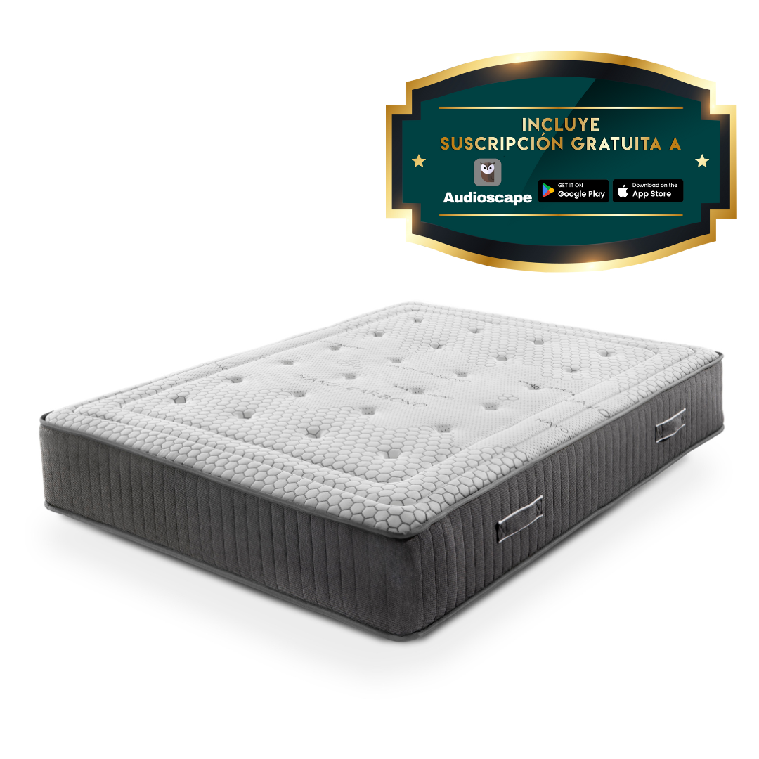 Pack Canapé Madeira + Colchão híbrido Mandala