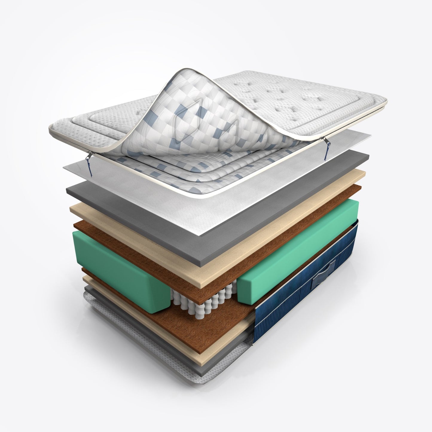 Colchón Muelles Ensacados 29cm Sensei Zen