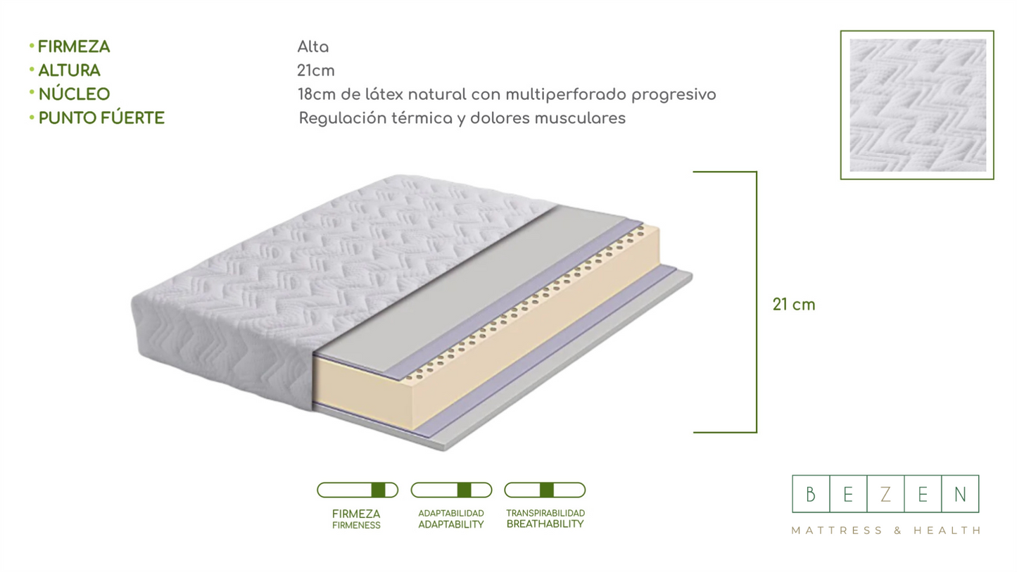 Conjunto Somier Articulado Natura Premium Látex