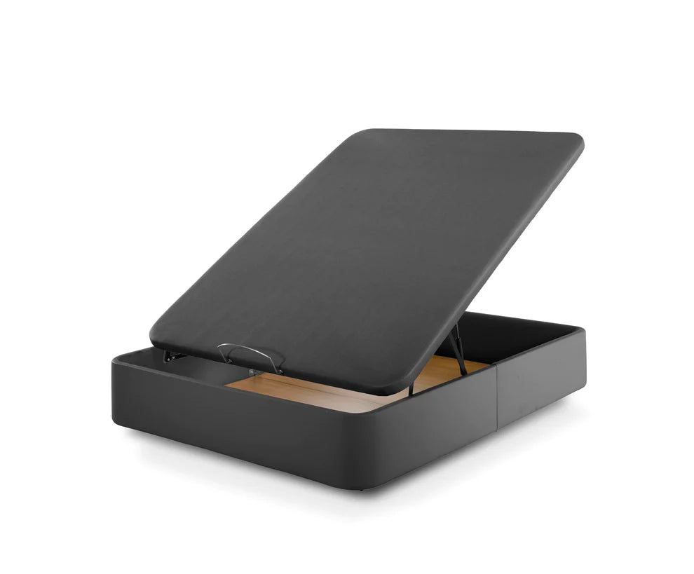 Deluxe Leatherette Canapé Large Capacity | NEGRO