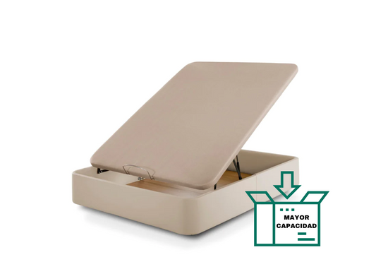 Deluxe Leatherette Canapé Large Capacity | BEIGE