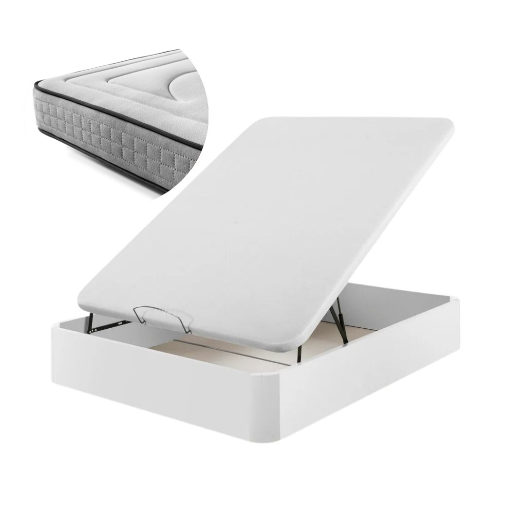 Pack Canapé Madeira e Colchão Bellagio Deluxe