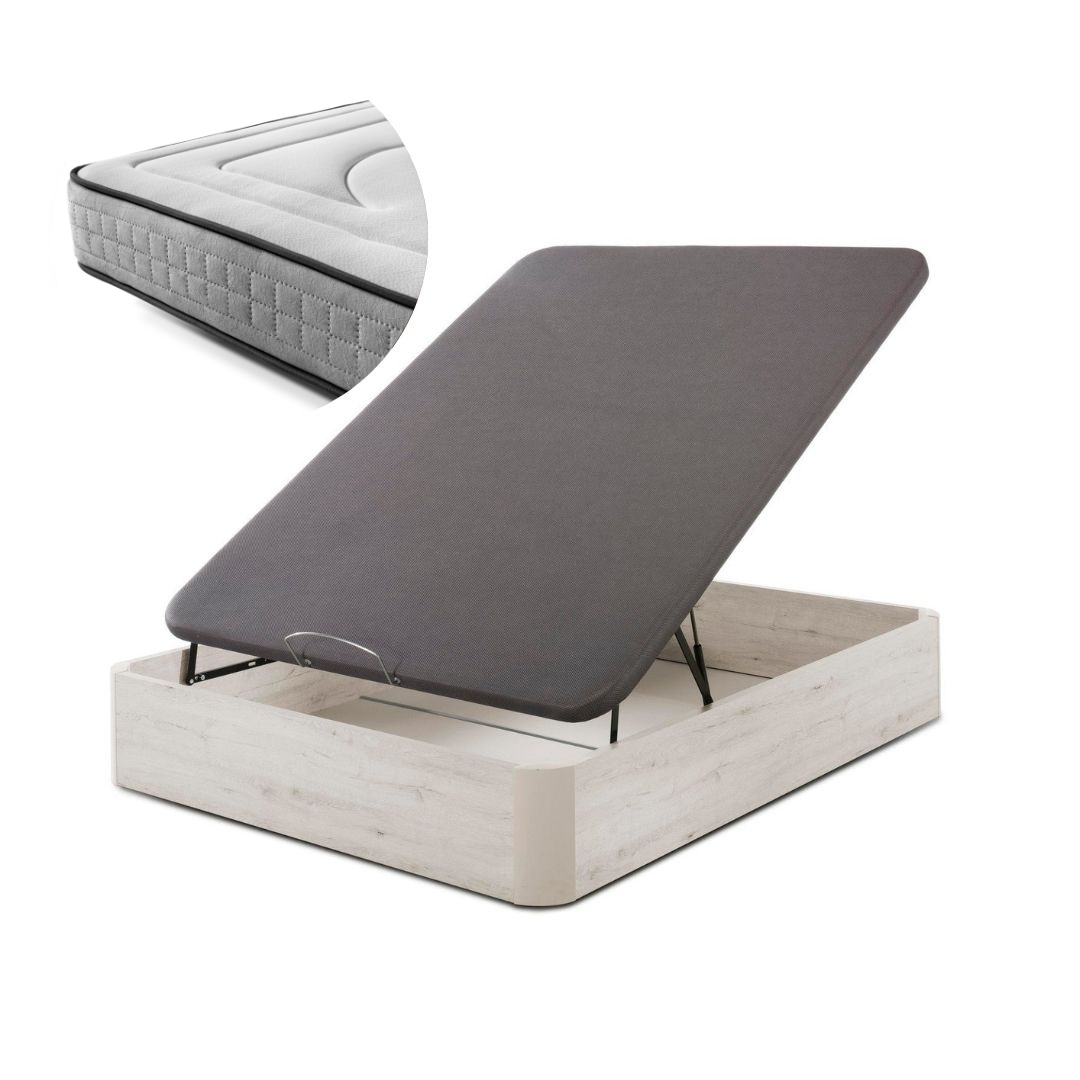 Pack Canapé Madeira e Colchão Bellagio Deluxe