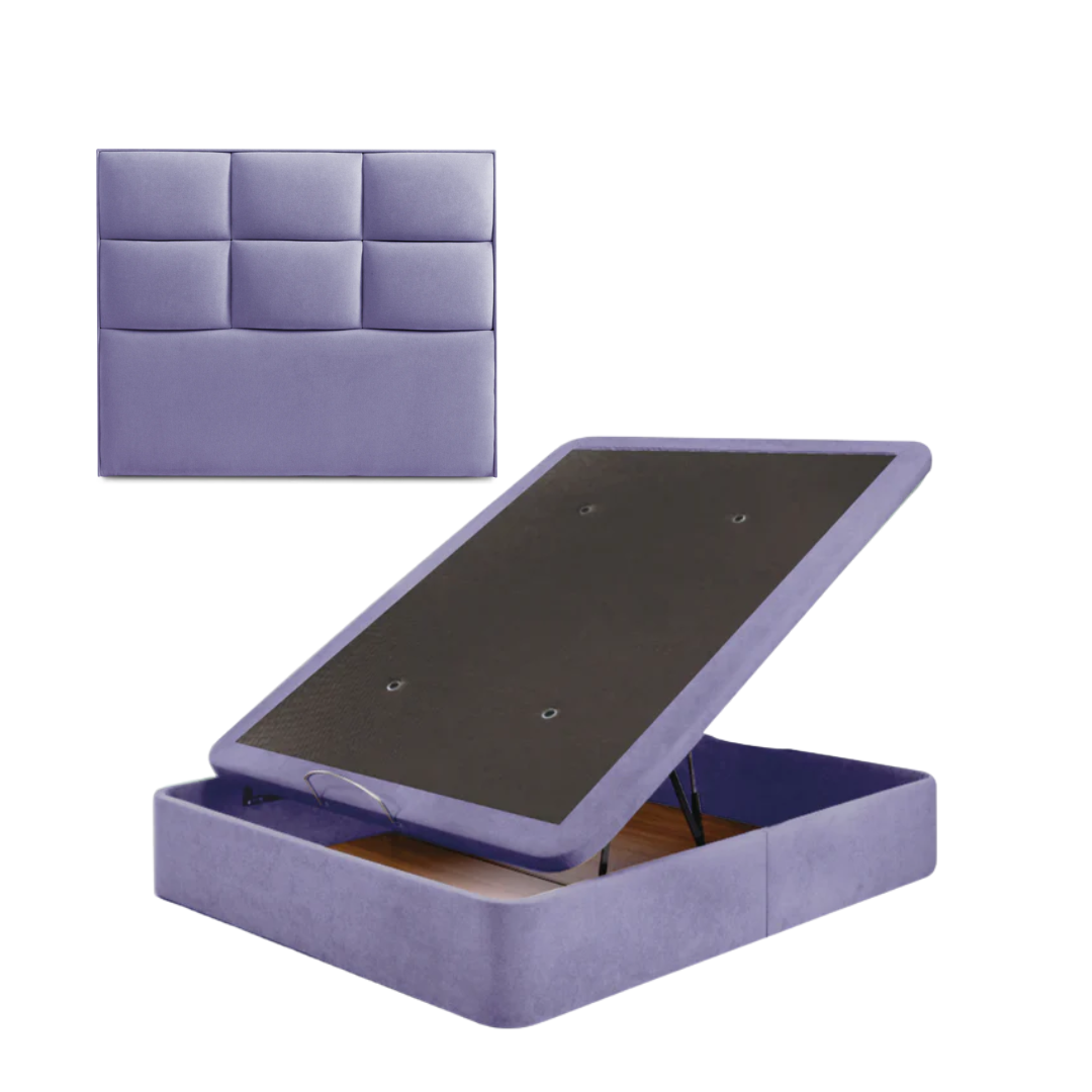Pack Deluxe de Cabecero Iris y Canapé: Elegancia para tu Dormitorio colores vivos