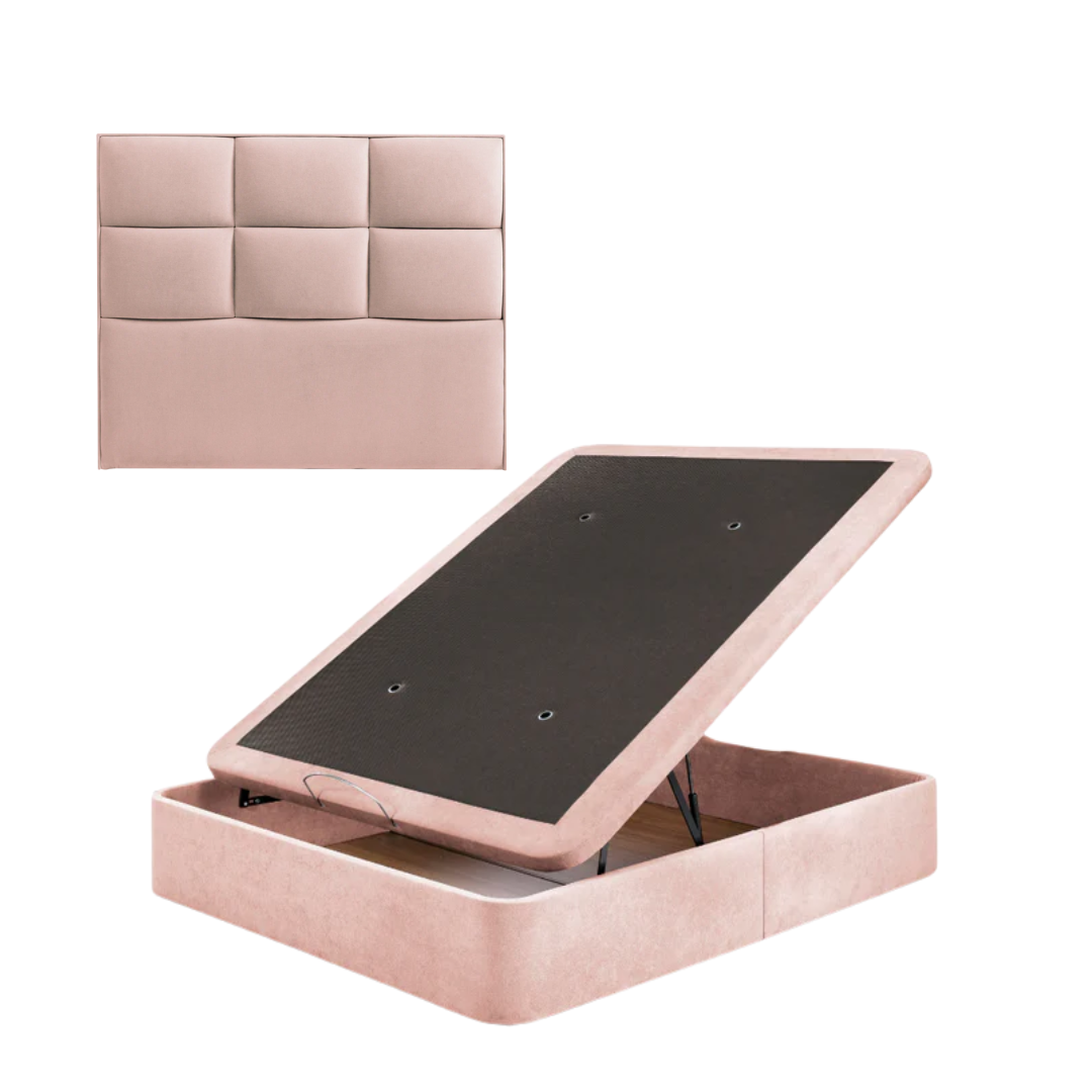 Pack Deluxe de Cabecero Iris y Canapé: Elegancia para tu Dormitorio colores vivos