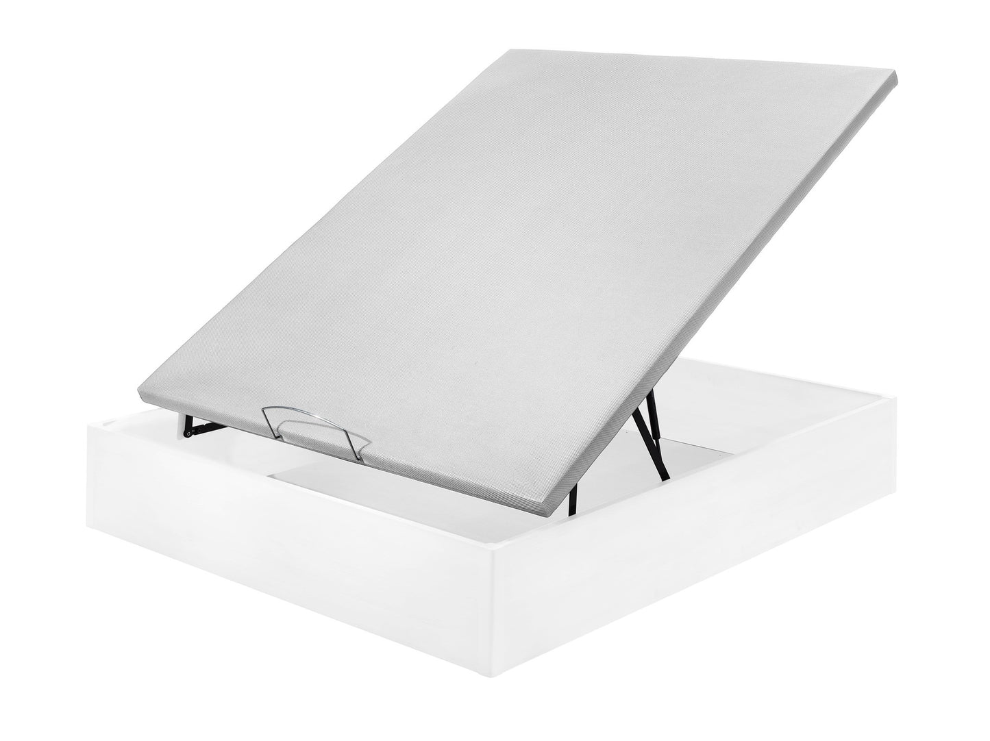 Basic boxspring and Toscana Deluxe Mattress | WHITE