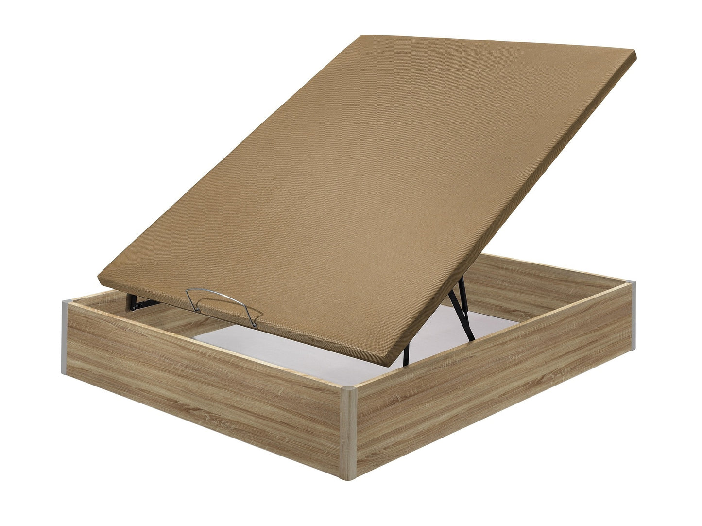 Pack Canapé Madera Basic Roble y Colchón Toscana deluxe  | 21 cm