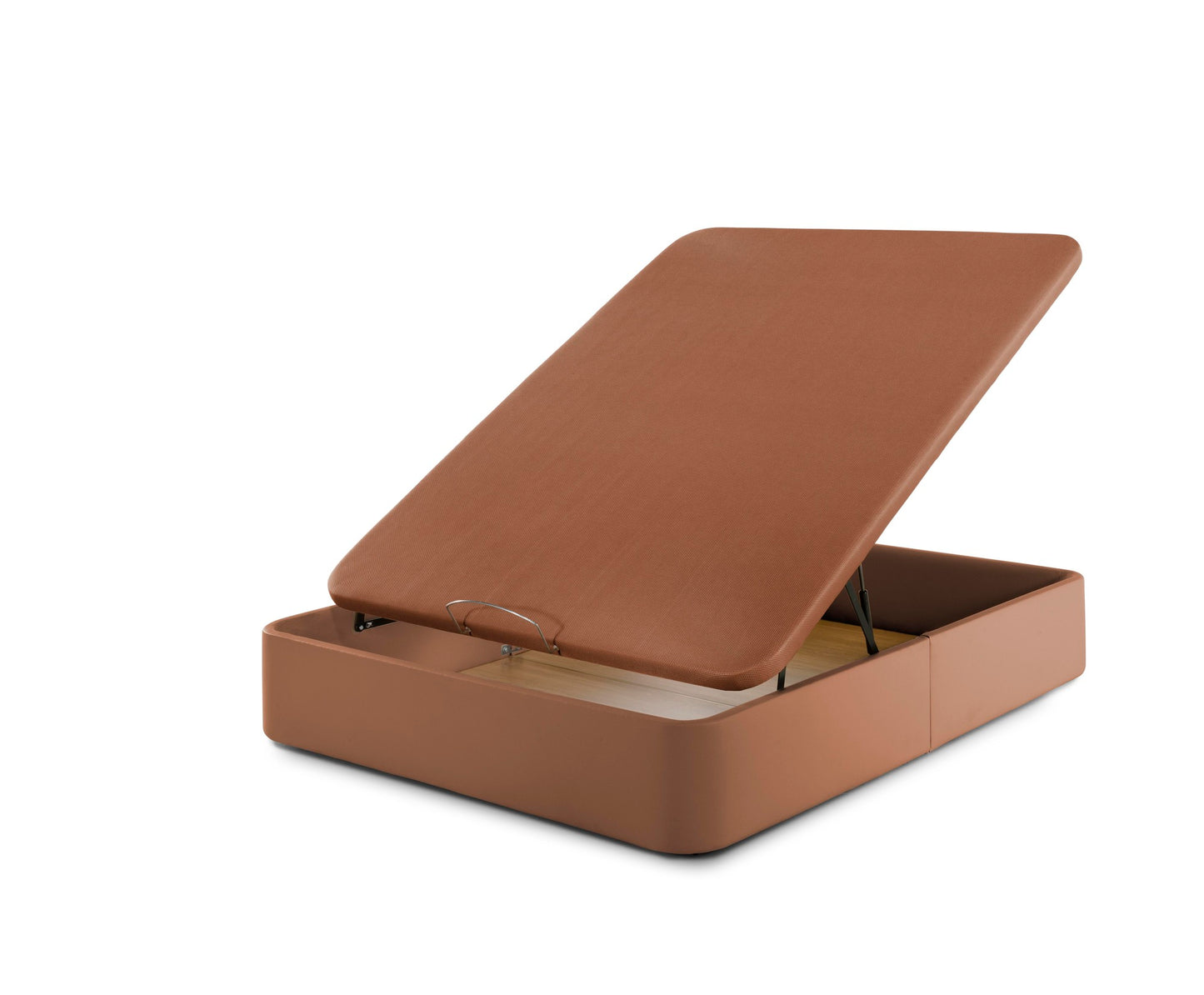 Pack Leatherette Canapé and Ergo-Relax Plus Mattress | BROWN