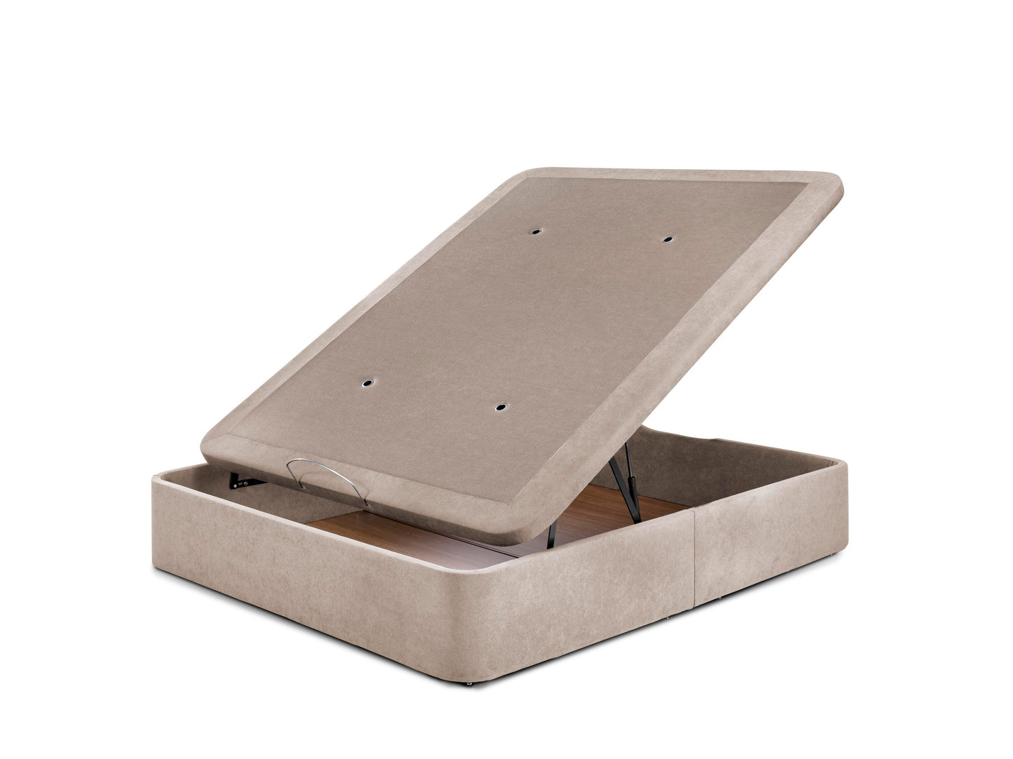 Fabric Deluxe Boxspring | BEIGE