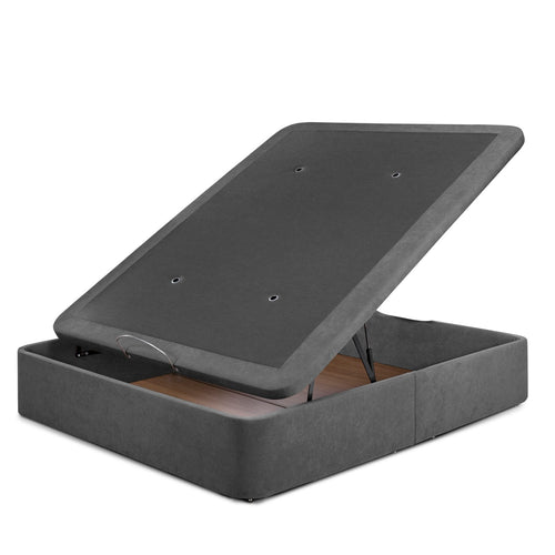 Fabric Deluxe Boxspring | ANTHRACITE GREY